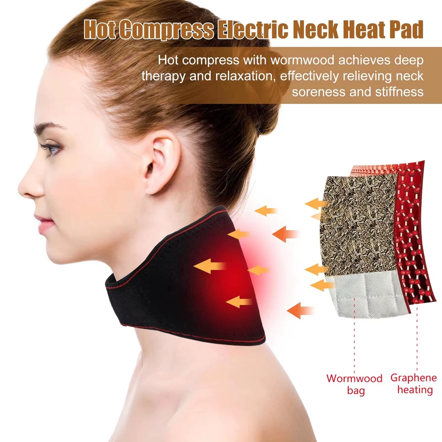 Electric Neck Massager with Heat™  